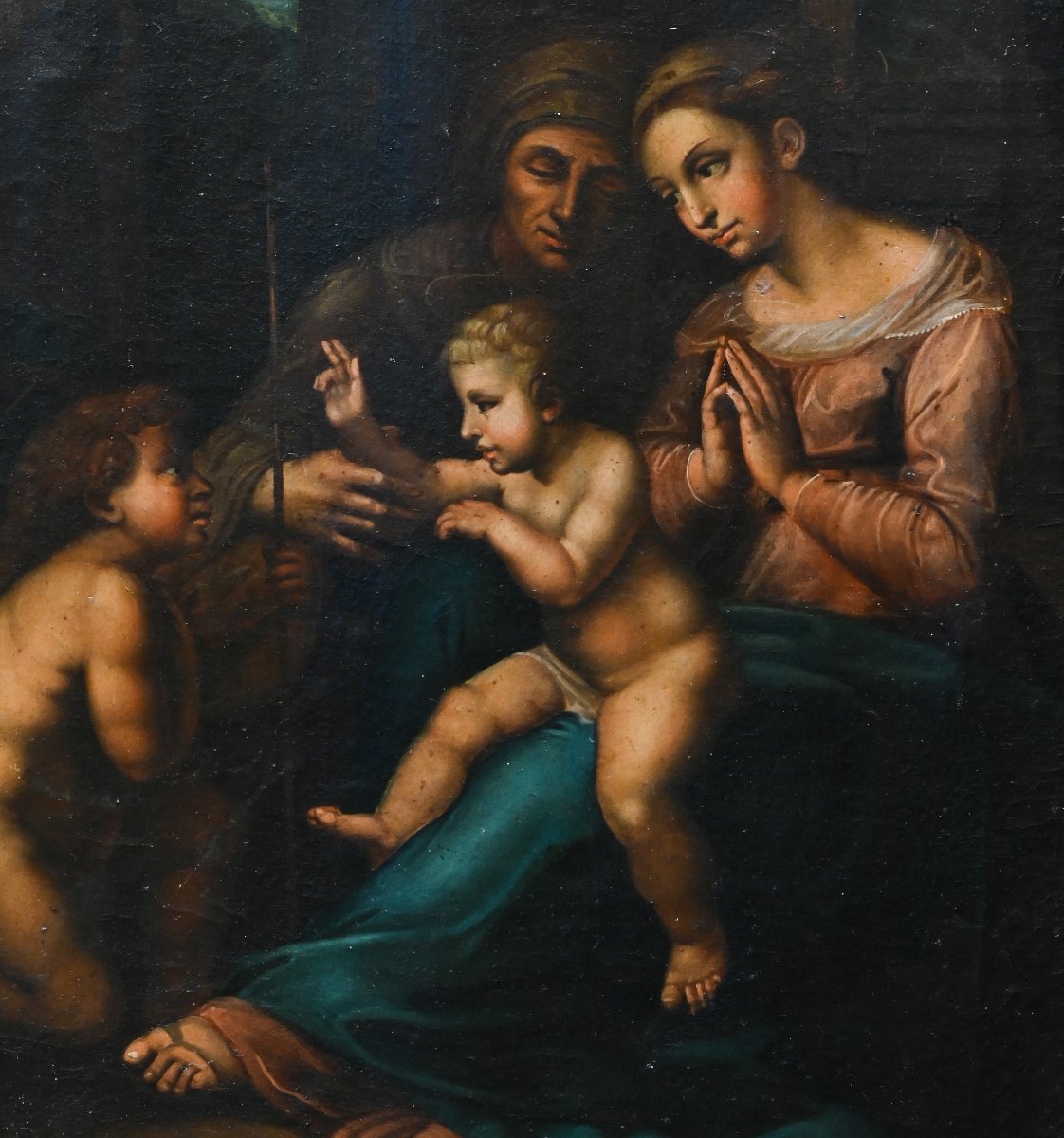 Da Raffaello Sanzio - Madonna Del Divino Amore - Italia Fine XVIII Secolo-photo-2